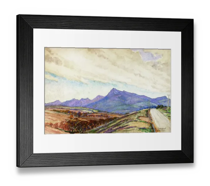Framed Print : Evening over the Arran Peaks, Isle of Arran, Scotland Framed Print : Evening over the Arran Peaks, Isle of Arran, Scotland