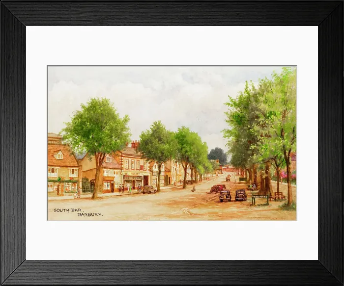 Framed Print : South Bar, Banbury, Oxfordshire Framed Print : South Bar, Banbury, Oxfordshire