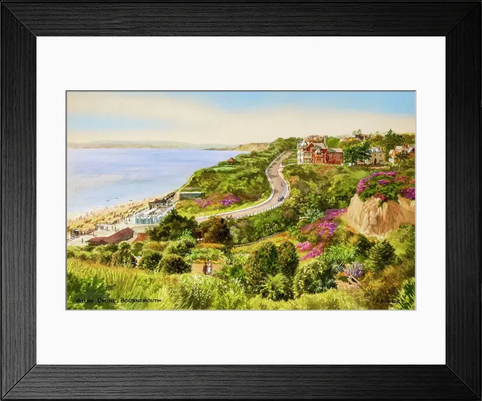 Framed Print : Alum Chine, Bournemouth, Dorset Framed Print : Alum Chine, Bournemouth, Dorset