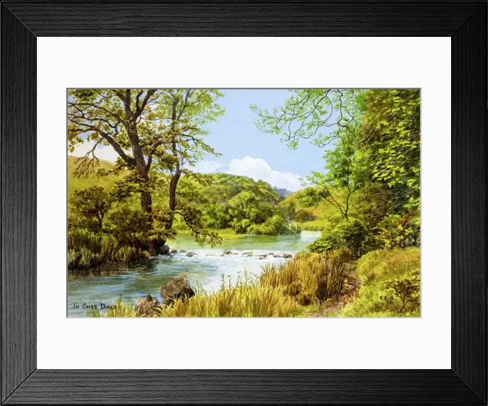 Framed Print : Chee Dale, Derbyshire Framed Print : Chee Dale, Derbyshire