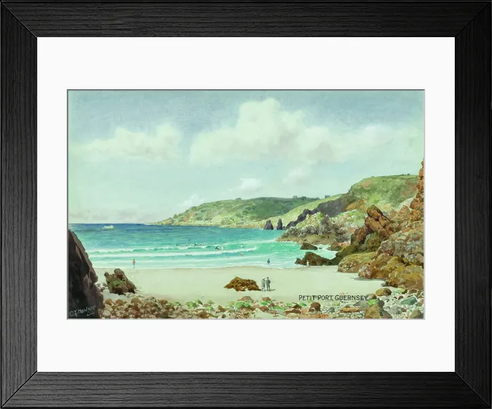 Framed Print : Petit Port, Guernsey, Channel Islands Framed Print : Petit Port, Guernsey, Channel Islands