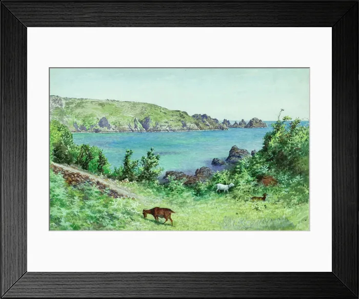 Framed Print : Moulin Huet Bay, Guernsey, Channel Islands Framed Print : Moulin Huet Bay, Guernsey, Channel Islands
