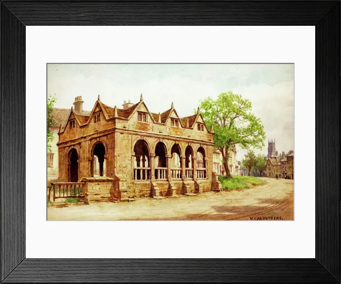 Framed Print : The Market Cross, Chipping Campden, Gloucestershire Framed Print : The Market Cross, Chipping Campden, Gloucestershire