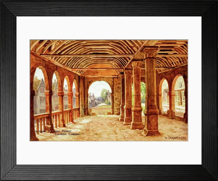 Framed Print : The Market Cross, Chipping Campden, Gloucestershire Framed Print : The Market Cross, Chipping Campden, Gloucestershire