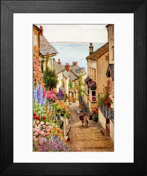 Framed Print : Clovelly, Devon Framed Print : Clovelly, Devon