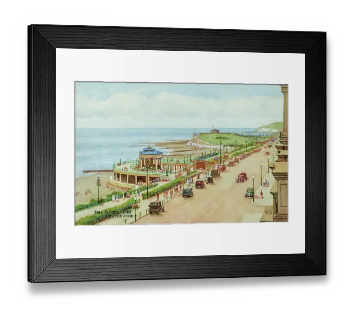 Framed Print : Bandstand, Eastbourne, East Sussex Framed Print : Bandstand, Eastbourne, East Sussex