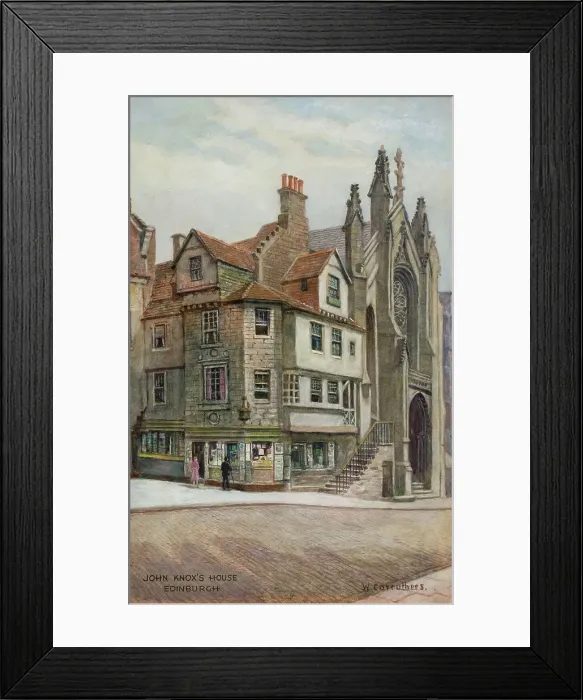 Framed Print : John Knox's House, Edinburgh, Lothian, Scotland Framed Print : John Knox's House, Edinburgh, Lothian, Scotland