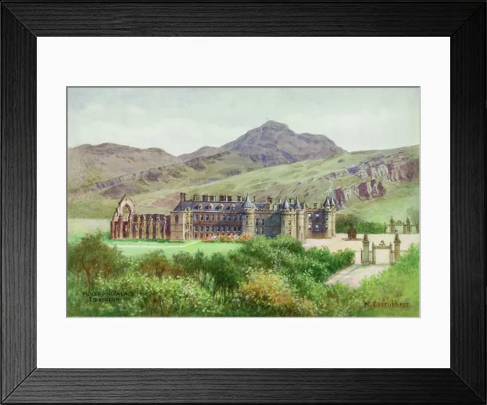 Framed Print : Holyrood Palace, Edinburgh, Lothian, Scotland Framed Print : Holyrood Palace, Edinburgh, Lothian, Scotland