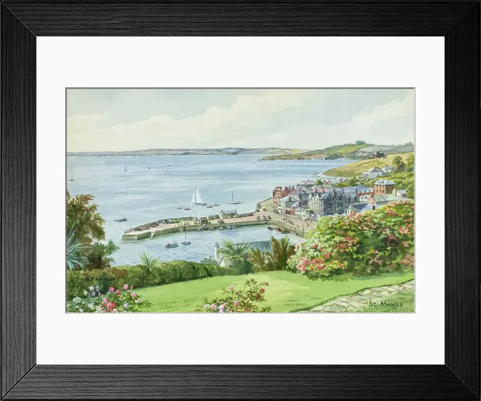 Framed Print : St Mawes, near Falmouth, Cornwall Framed Print : St Mawes, near Falmouth, Cornwall