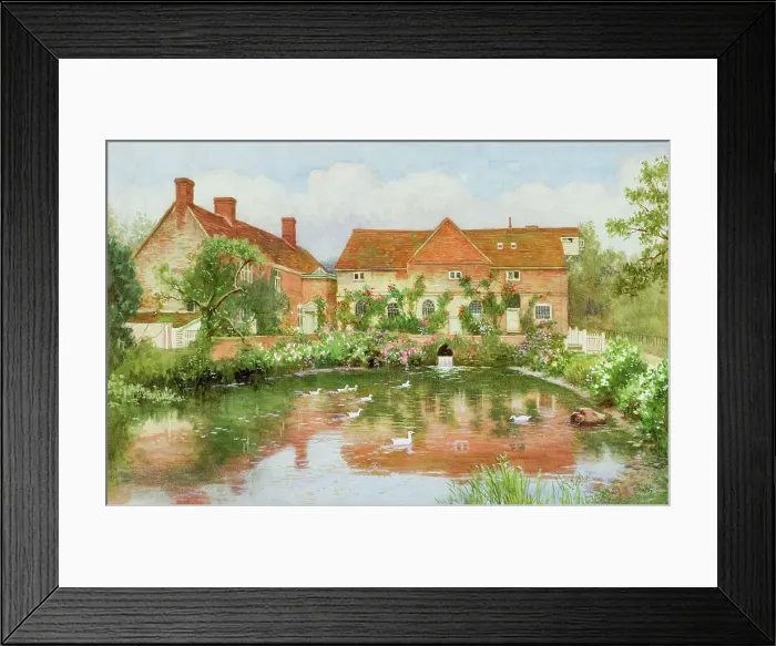 Framed Print : Constable's Mill, Flatford, Suffolk Framed Print : Constable's Mill, Flatford, Suffolk
