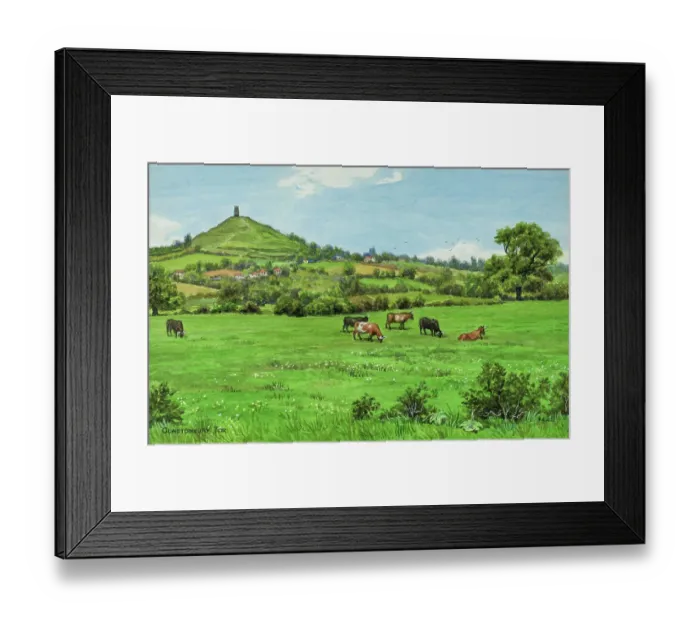Framed Print : Glastonbury Tor, Somerset Framed Print : Glastonbury Tor, Somerset