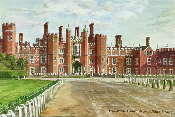 West Front, Hampton Court Palace, Surrey