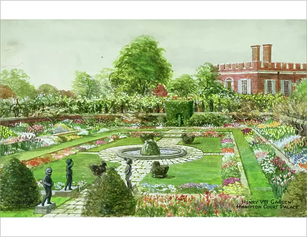Henry VIII Garden, Hampton Court Palace, Surrey