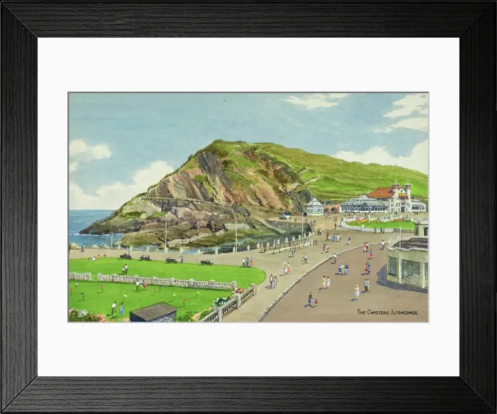 Framed Print : The Capstone, Ilfracombe, North Devon Framed Print : The Capstone, Ilfracombe, North Devon