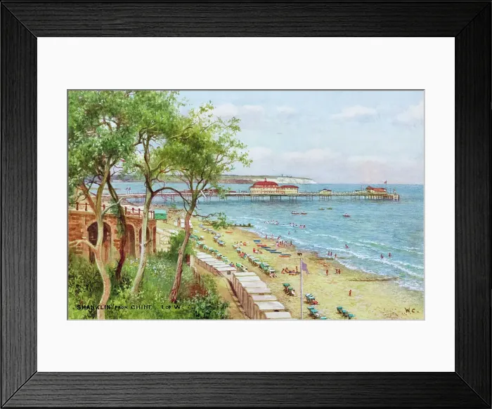 Framed Print : Shanklin, Isle of Wight Framed Print : Shanklin, Isle of Wight