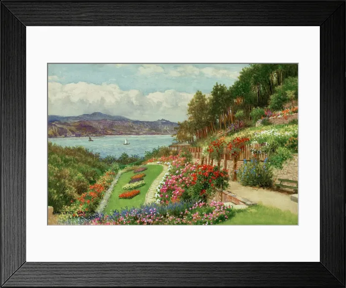 Framed Print : Haulfre Gardens, Llandudno, Conwy, North Wales Framed Print : Haulfre Gardens, Llandudno, Conwy, North Wales