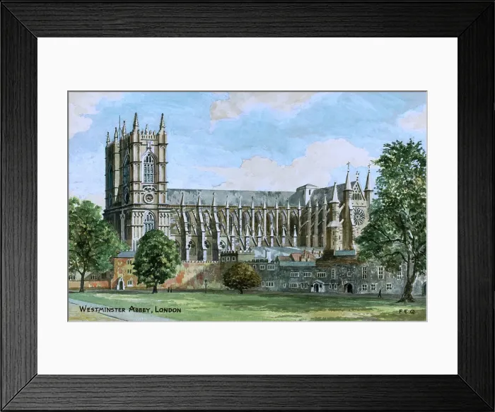 Framed Print : Westminster Abbey, London Framed Print : Westminster Abbey, London