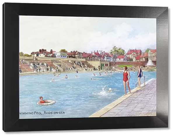 Swimming Pool, Rhos-on-Sea, Conwy, North Wales