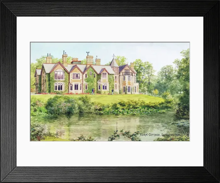 Framed Print : York Cottage, Sandringham, Norfolk Framed Print : York Cottage, Sandringham, Norfolk