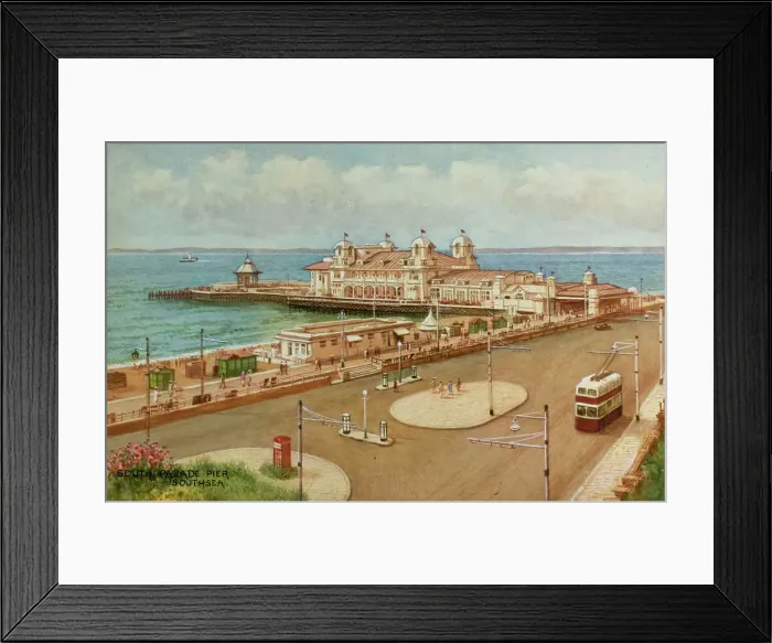 Framed Print : South Parade Pier, Southsea, Hampshire Framed Print : South Parade Pier, Southsea, Hampshire