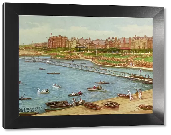 Boating Lake and Promenade, St-Annes-on-Sea, Lancashire