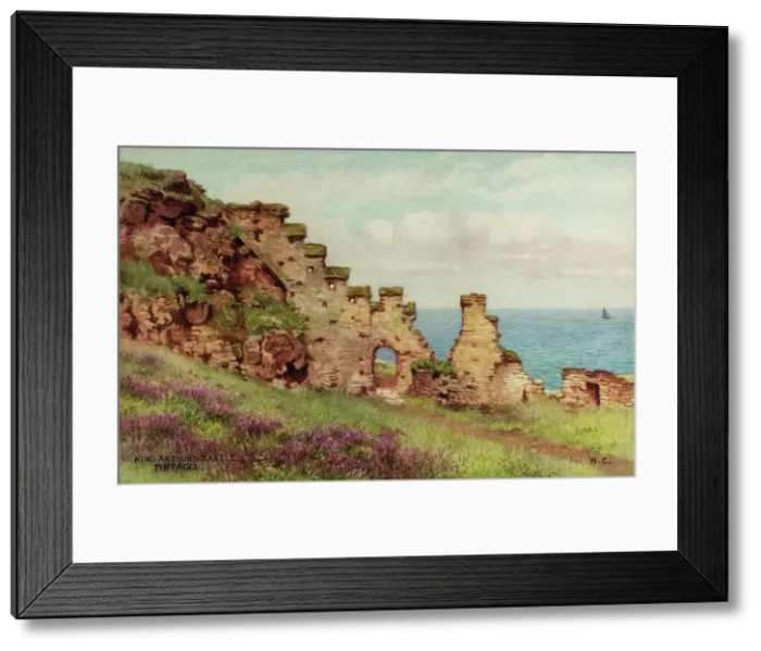 Framed Print : King Arthur's Castle, Tintagel, Cornwall Framed Print : King Arthur's Castle, Tintagel, Cornwall