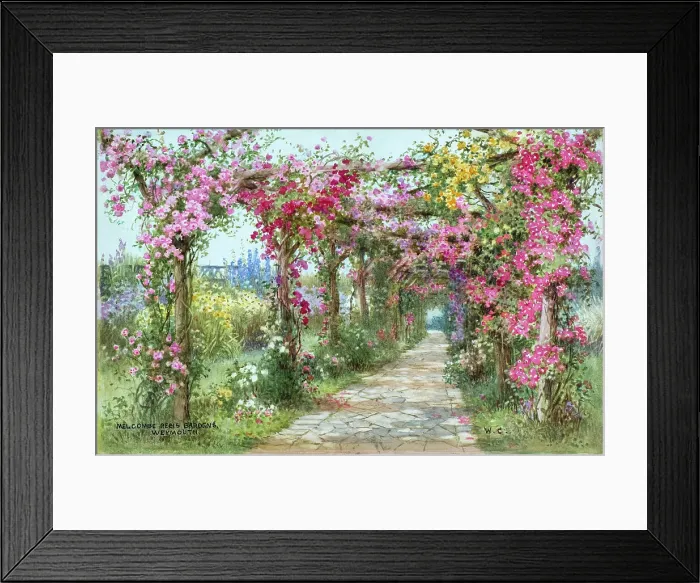 Framed Print : Melcombe Regis Gardens, Weymouth, Dorset Framed Print : Melcombe Regis Gardens, Weymouth, Dorset