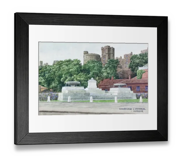 Framed Print : King George V Memorial, Windsor, Berkshire Framed Print : King George V Memorial, Windsor, Berkshire