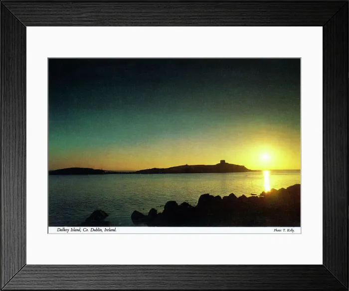 Framed Print : Dalkey Island, County Dublin, Ireland Framed Print : Dalkey Island, County Dublin, Ireland