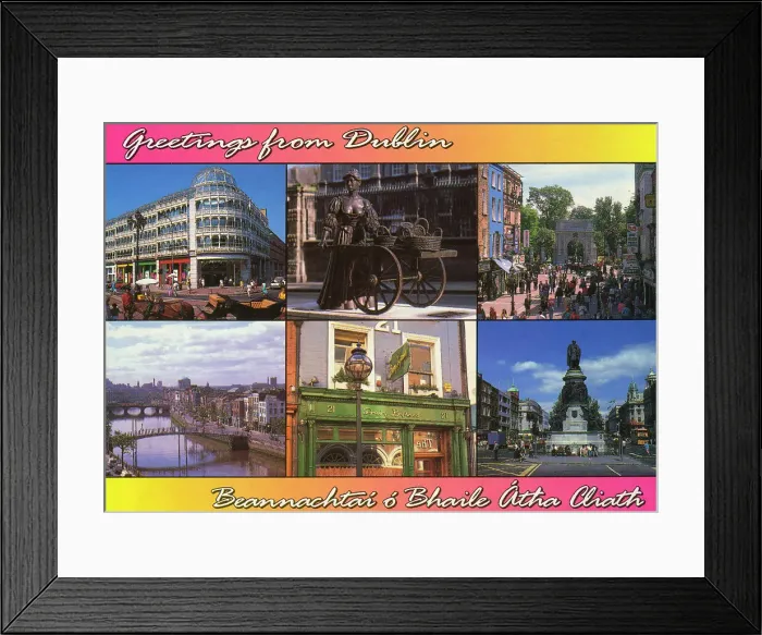Framed Print : Dublin, Ireland Framed Print : Dublin, Ireland