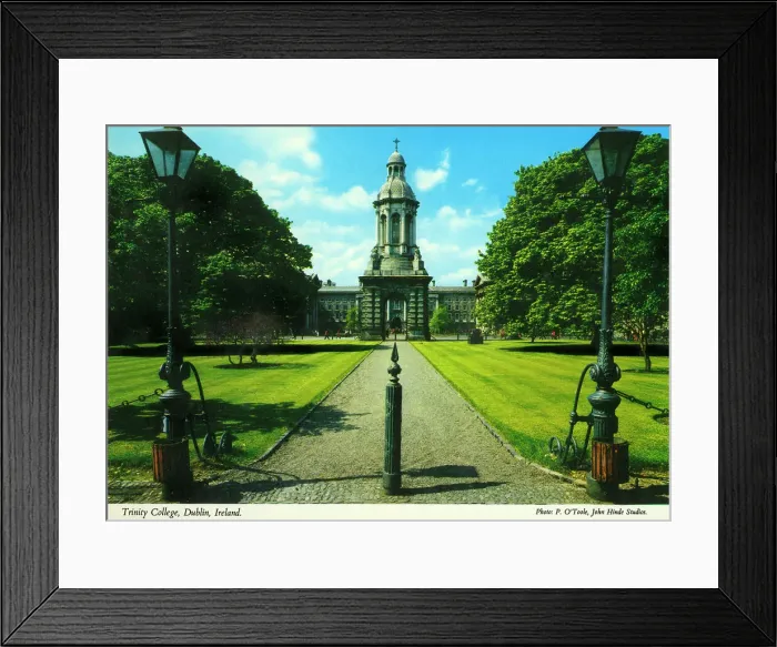 Framed Print : Trinity College, Dublin Ireland Framed Print : Trinity College, Dublin Ireland