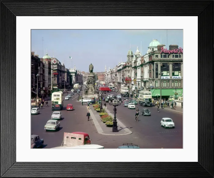 Framed Print : O'Connell Street, Dublin Framed Print : O'Connell Street, Dublin