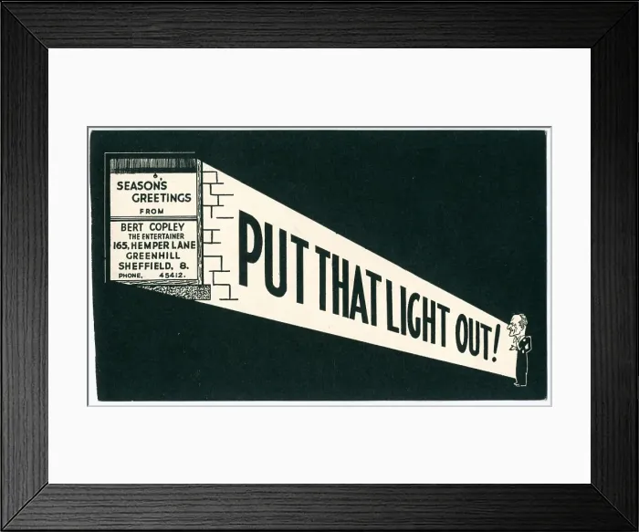 Framed Print : WW2, Seasons Greetings Card Framed Print : WW2, Seasons Greetings Card