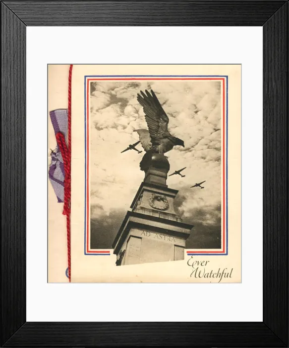 Framed Print : WW2, R. A. F. Memorial Christmas Card Framed Print : WW2, R. A. F. Memorial Christmas Card