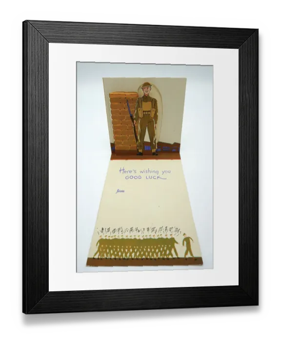 Framed Print : WW2 Home Guard Greetings Card Framed Print : WW2 Home Guard Greetings Card