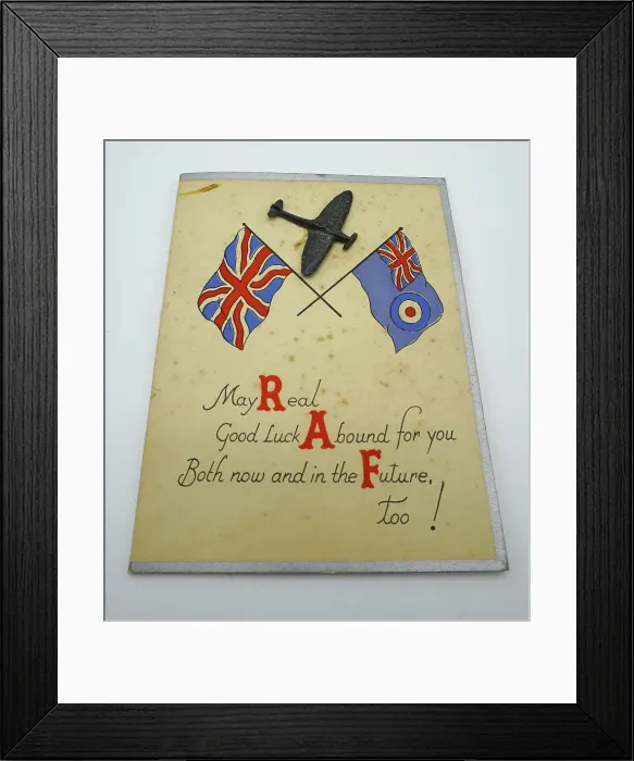 Framed Print : WW2 Spitfire Greetings Card Framed Print : WW2 Spitfire Greetings Card