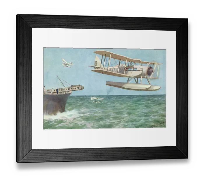 Framed Print : Aircraft Catapult Launch Framed Print : Aircraft Catapult Launch
