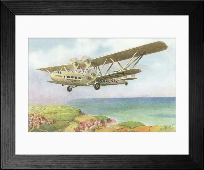 Framed Print : Handley-Page Air Liner Hannibal Framed Print : Handley-Page Air Liner Hannibal