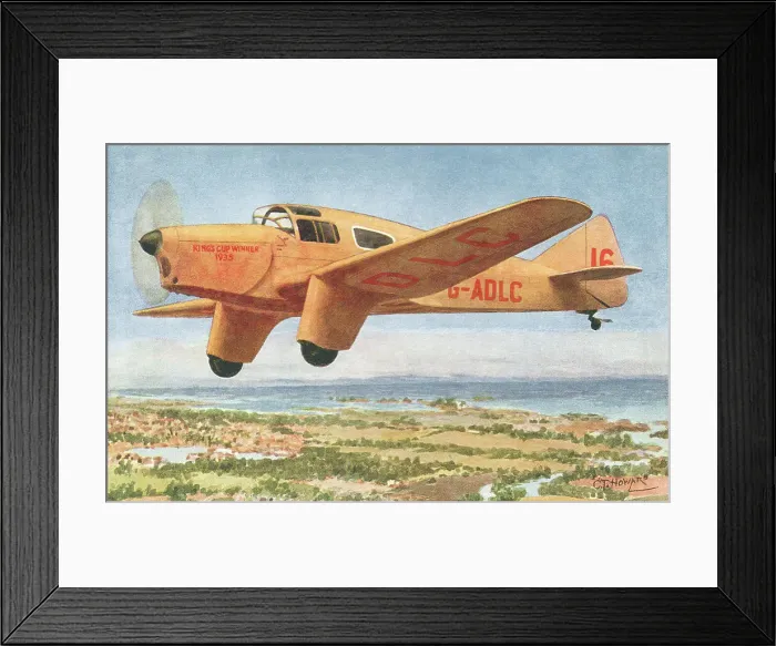 Framed Print : Miles Falcon Aeroplane Framed Print : Miles Falcon Aeroplane