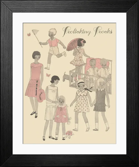 Framed Print : Children's Outfits Framed Print : Children's Outfits