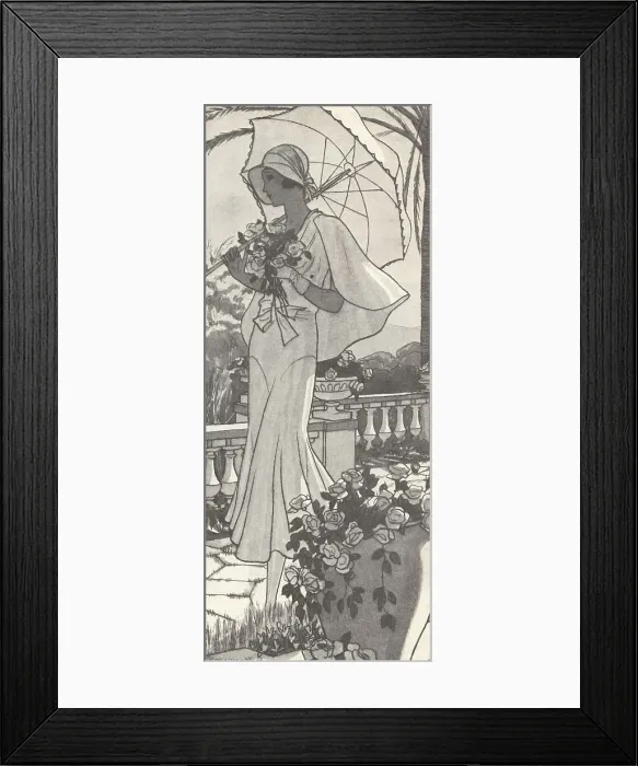 Framed Print : Fashionable Girl Framed Print : Fashionable Girl