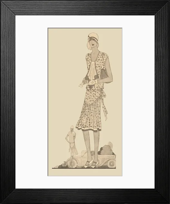 Framed Print : 1920s Ladies Costumes Framed Print : 1920s Ladies Costumes