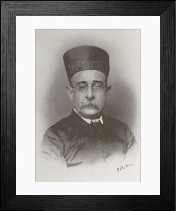 Framed Print : Dinshaw Edulji Wacha Framed Print : Dinshaw Edulji Wacha