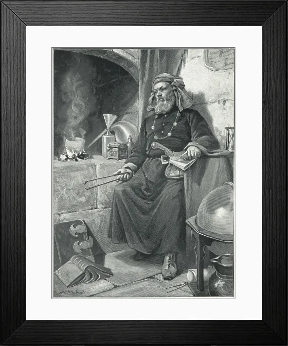 Framed Print : The Alchemist Framed Print : The Alchemist
