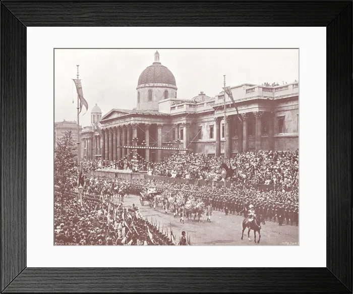 Framed Print : Victoria's Diamond Jubilee Framed Print : Victoria's Diamond Jubilee