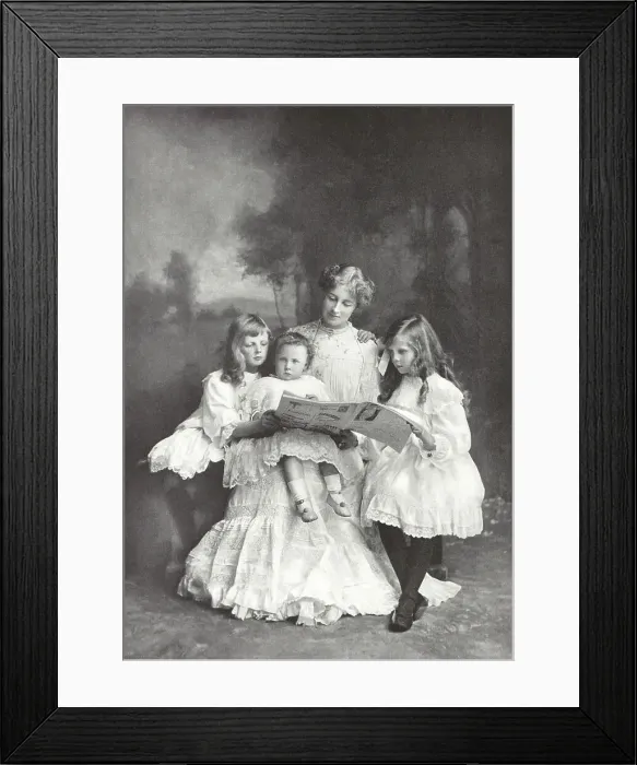 Framed Print : Family Group Framed Print : Family Group
