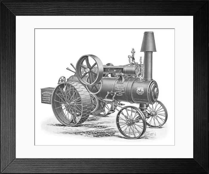 Framed Print : Traction Engine Framed Print : Traction Engine
