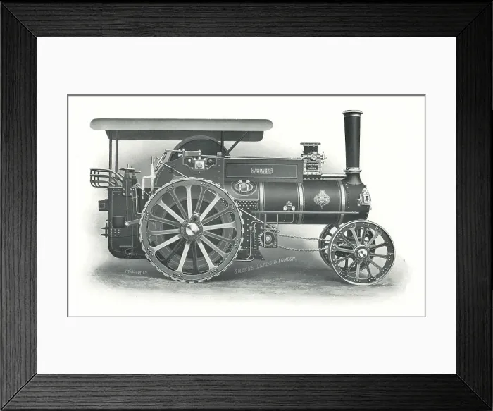 Framed Print : Traction Engine Framed Print : Traction Engine