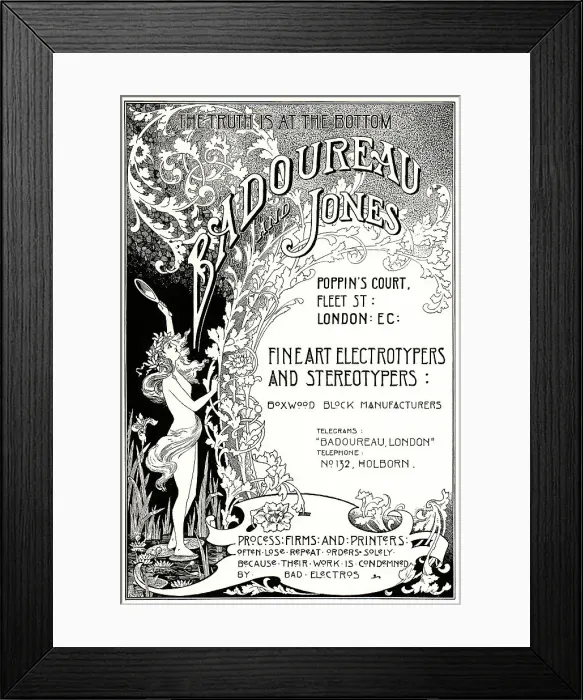 Framed Print : Badoureau and Jones Framed Print : Badoureau and Jones