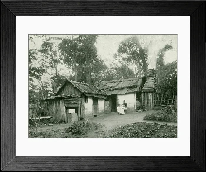 Framed Print : Australian Bush House Framed Print : Australian Bush House